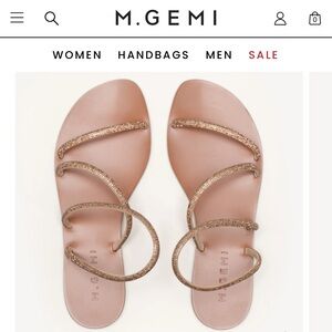 M. Gemi The Fosca crystal sandals